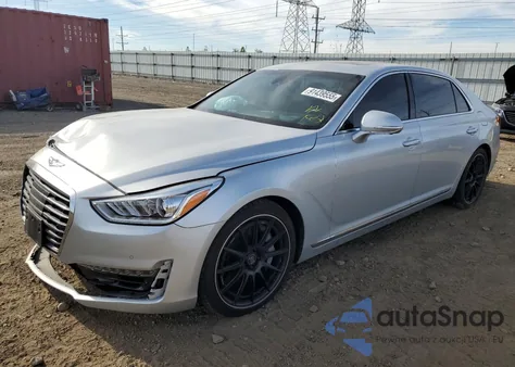 2017 Genesis G90 Premium из США, поврежденный, VIN KMHG34JA2HU034946